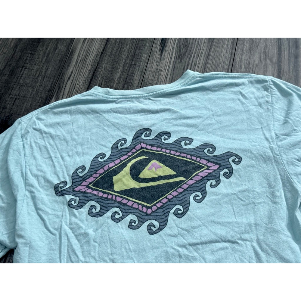 Quiksilver Mythic Limits Regular Fit Size Medium Sold Out Tee - Mens Graphic - Picture 5 of 5